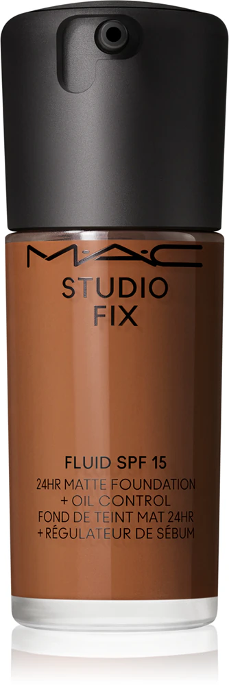 MAC Cosmetics Studio Fix Fluid SPF 15 24HR Matte Foundation + Oil Control mattifying make-up SPF 15 Farbton NW45 30 ml