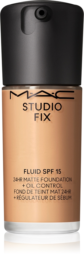 MAC Cosmetics Studio Fix Fluid SPF 15 24HR Matte Foundation + Oil Control mattifying make-up SPF 15 None