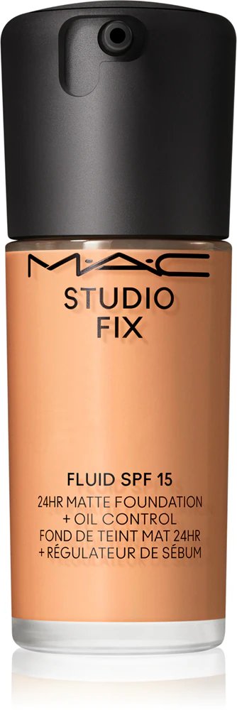 MAC Cosmetics Studio Fix Fluid SPF 15 24HR Matte Foundation + Oil Control mattifying make-up SPF 15 Farbton C5 30 ml