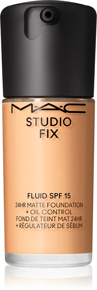 MAC Cosmetics Studio Fix Fluid SPF 15 24HR Matte Foundation + Oil Control mattifying make-up SPF 15 None