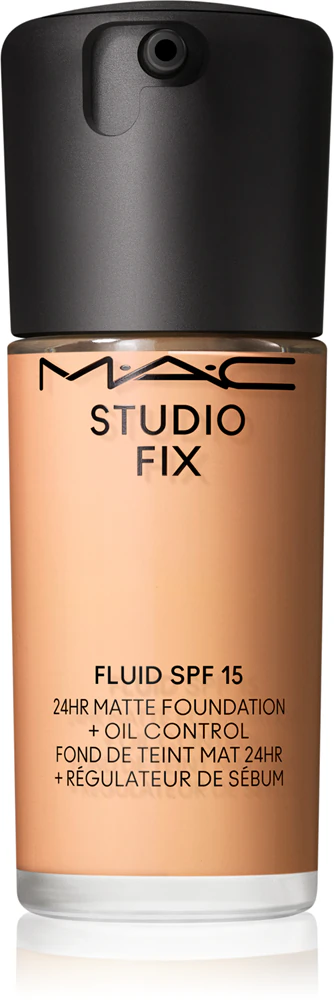 MAC Cosmetics Studio Fix Fluid SPF 15 24HR Matte Foundation + Oil Control mattifying make-up SPF 15 None