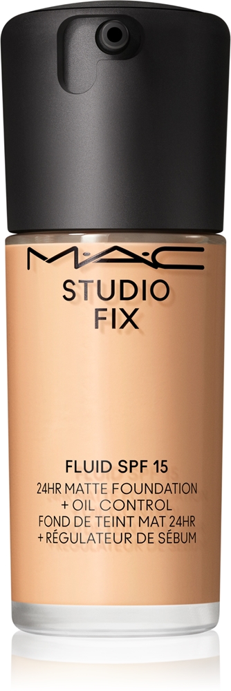 MAC Cosmetics Studio Fix Fluid SPF 15 24HR Matte Foundation + Oil Control mattifying make-up SPF 15 Farbton NC17 30 ml