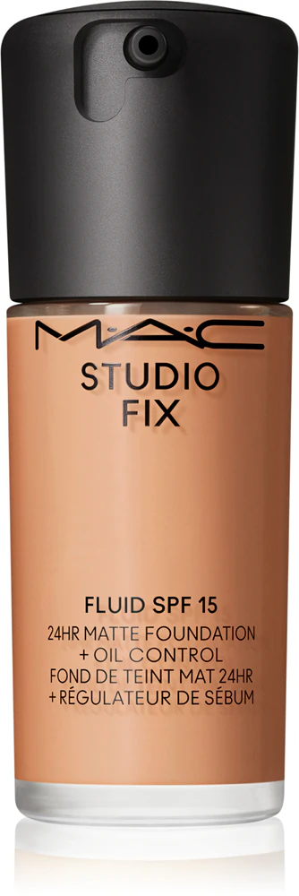 MAC Cosmetics Studio Fix Fluid SPF 15 24HR Matte Foundation + Oil Control mattifying make-up SPF 15 Farbton NC44 30 ml
