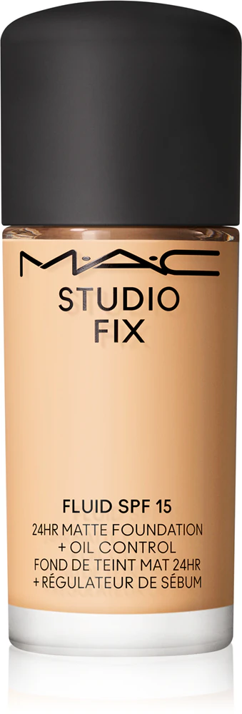 MAC Cosmetics Studio Fix Fluid SPF 15 24HR Matte Foundation + Oil Control Mini mattifying makeup SPF 15