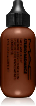 MAC Cosmetics Studio Radiance Face and Body Radiant Sheer Foundation Lightweight makeup for the face and body