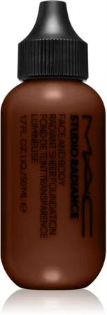 MAC Cosmetics Studio Radiance Face and Body Radiant Sheer Foundation Lightweight makeup for the face and body