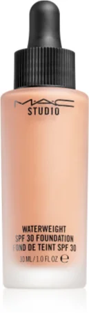 MAC Cosmetics Studio Waterweight SPF 30 Foundation light moisturizing make-up SPF 30 Farbton NW 30 30 ml
