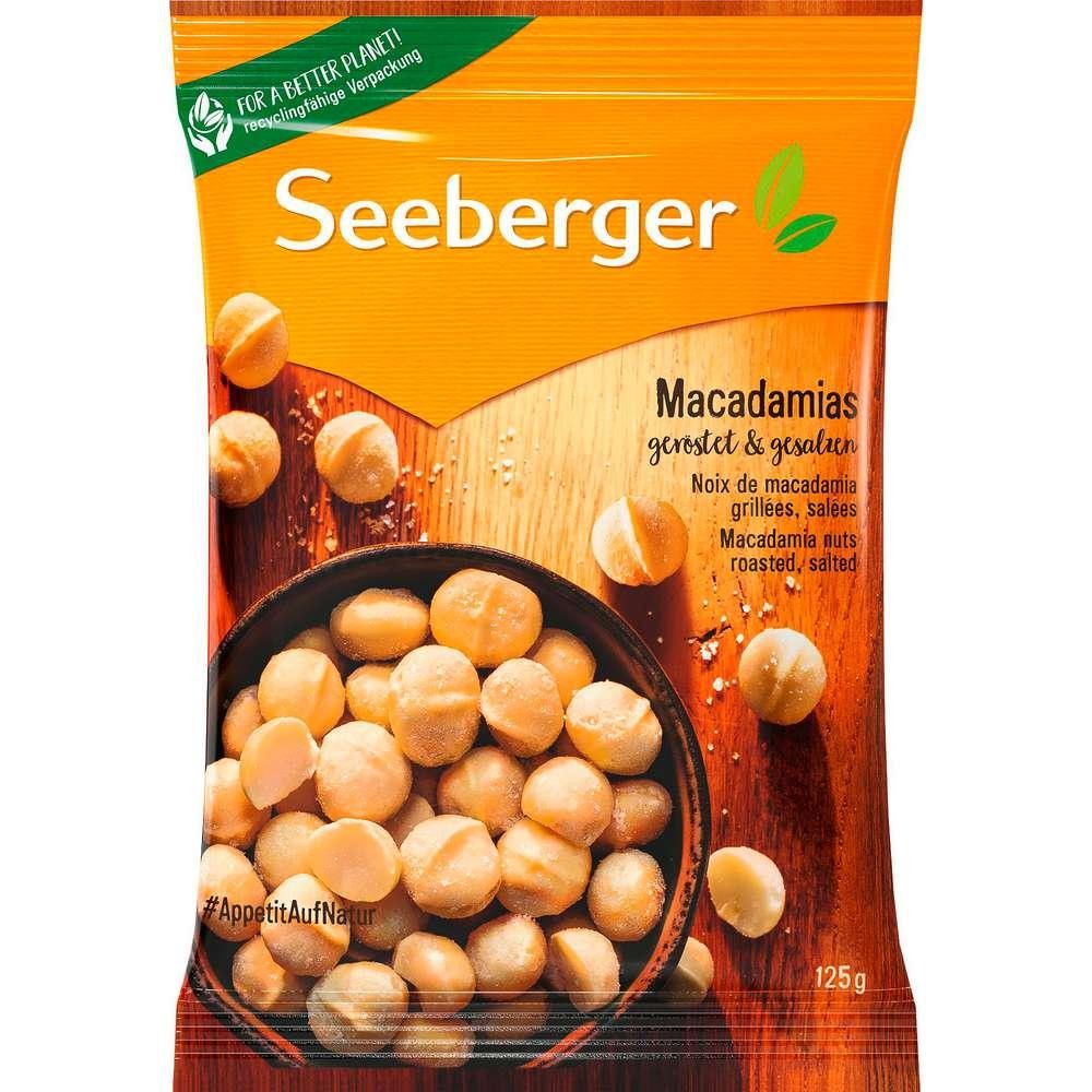 Seeberger Roasted & salted macadamia nuts