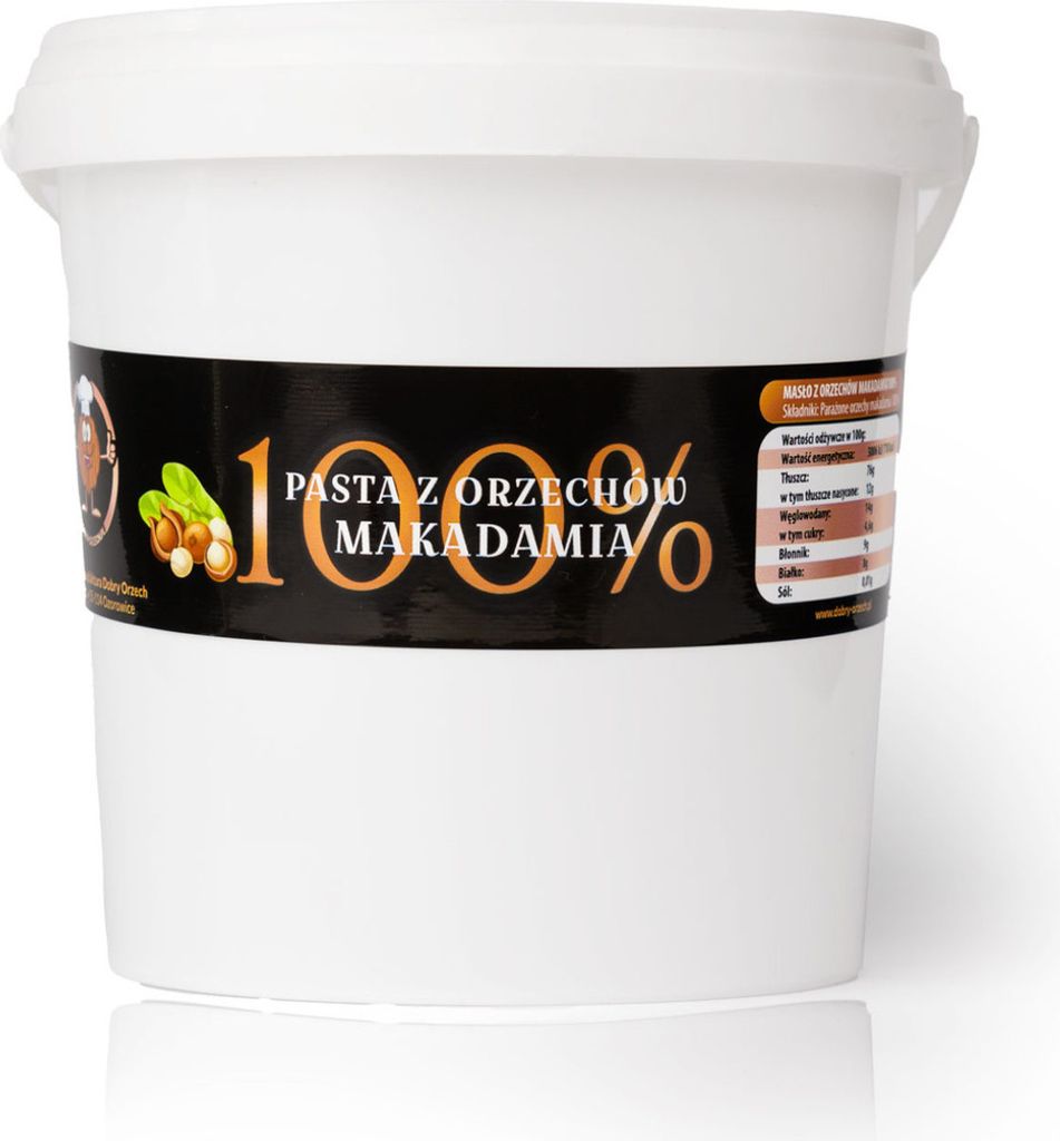 Manufaktura Dobry Orzech Macadamia nut paste 100% (0.8kg)