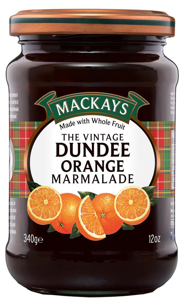 MACKAYS Vintage Orange Marmalade – coarsely cut, 340g