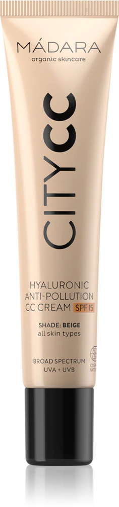 Mádara City CC CC Cream for a uniform complexion SPF 15 Farbton Beige 40 ml