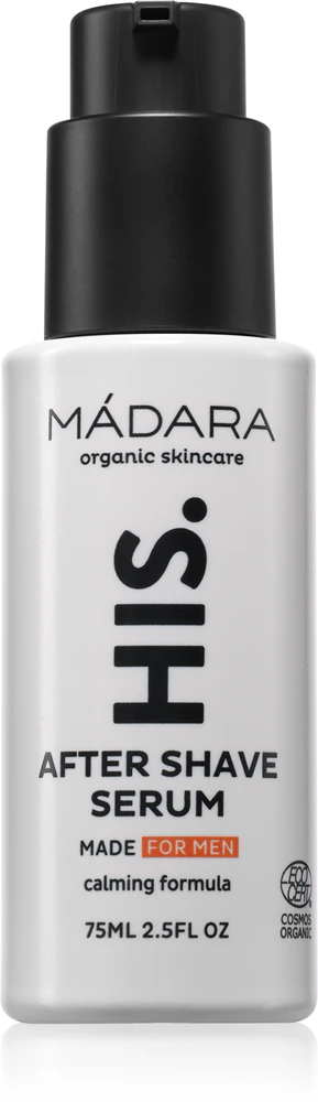 MÁDARA HIS soothing serum after shaving