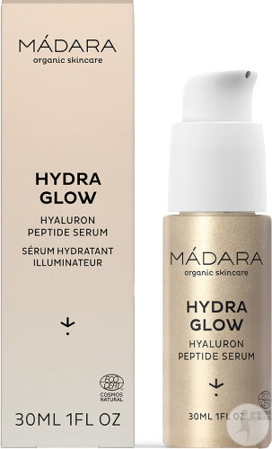 Madara Hydra Glow Hyaluronic Peptide Serum Pump Bottle 30ml