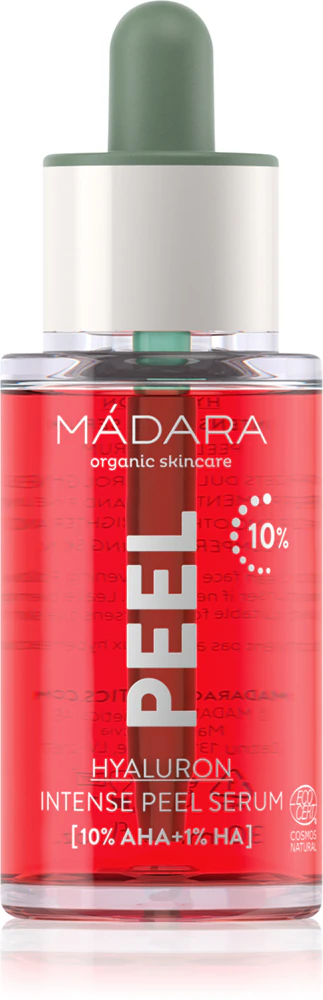 Mádara Peel Hyaluronic Serum with peeling effect