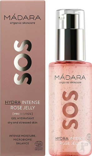 Mádara SOS Hydra Intensive Gel With Rose Pump Bottle 75ml