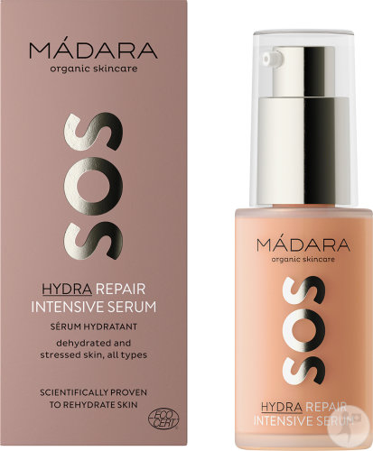 Mádara SOS Hydra Repair intensive moisture serum pump bottle 30ml