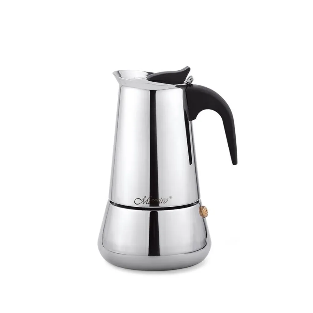 Maestro 4-cup coffee machine MR-1660-4 silver
