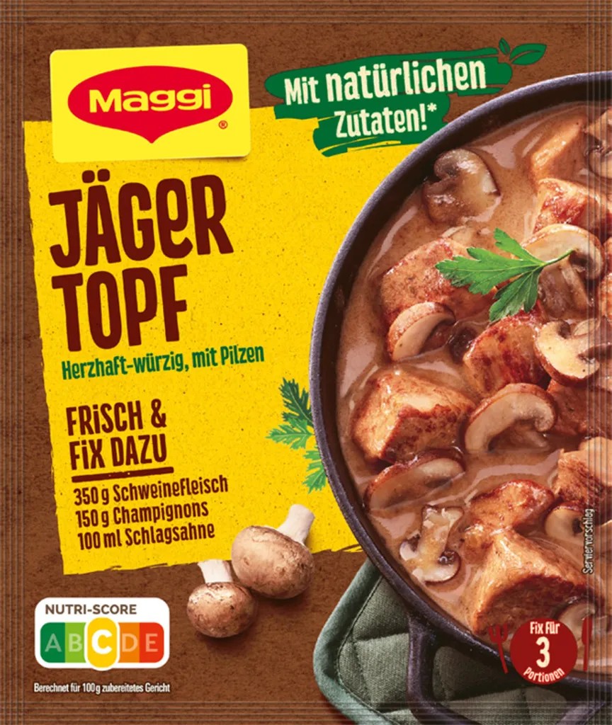 Maggi Fix for Hunters Pot savory seasoned with natural ingredients 30g
