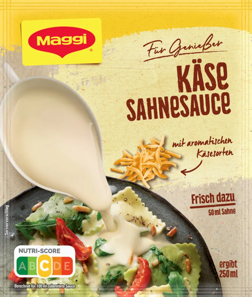Maggi For Connoisseurs Cheese Cream Sauce with aromatic cheeses 35g