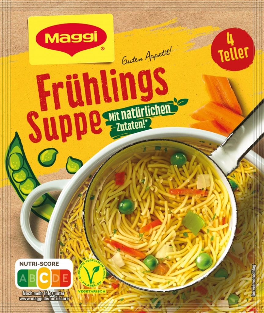 Maggi Good Appetite Spring Soup with natural ingredients 63g