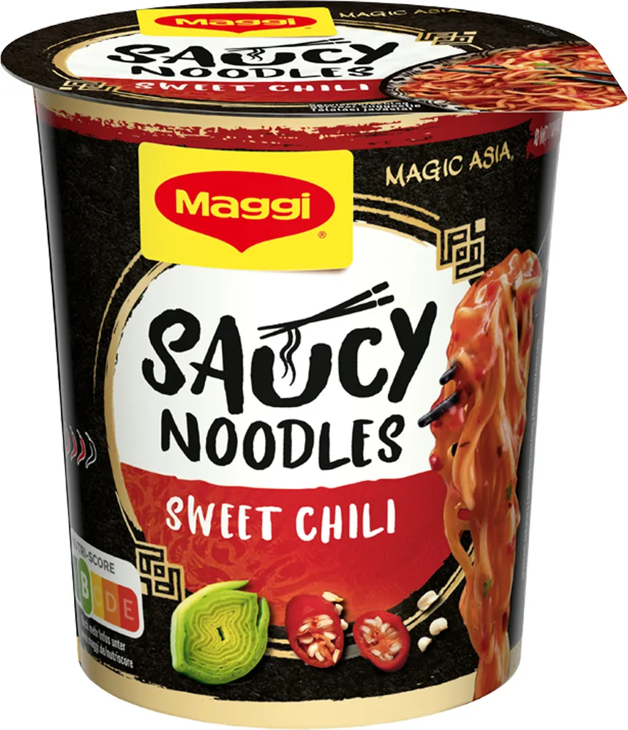 MAGGI MAGIC ASIA Saucy Noodles Sweet Chili Cup in a cup 75g