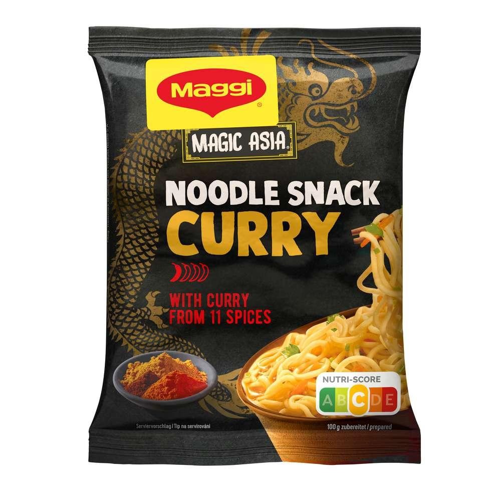 Maggi Magic Asia Noodle Snack, Curry
