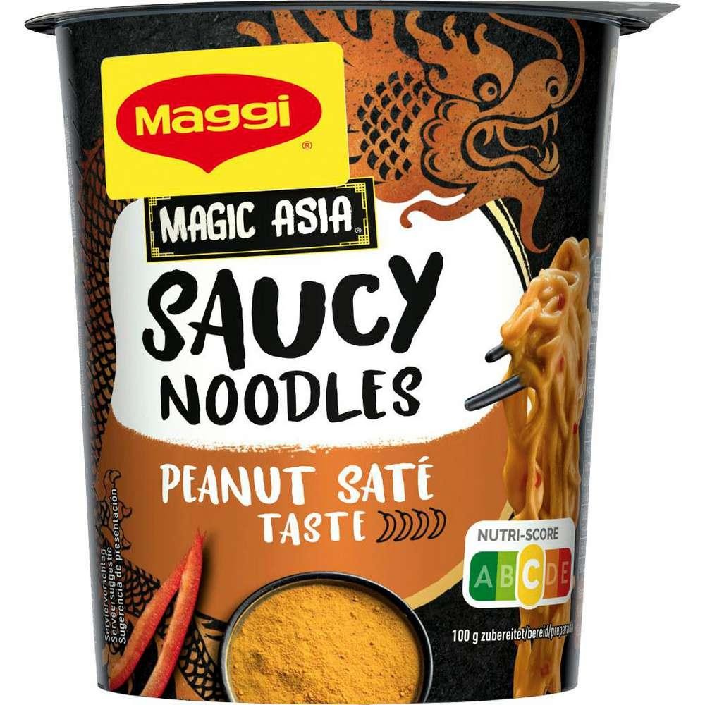 Maggi Magic Asia Saucy Noodles, Peanut Butter