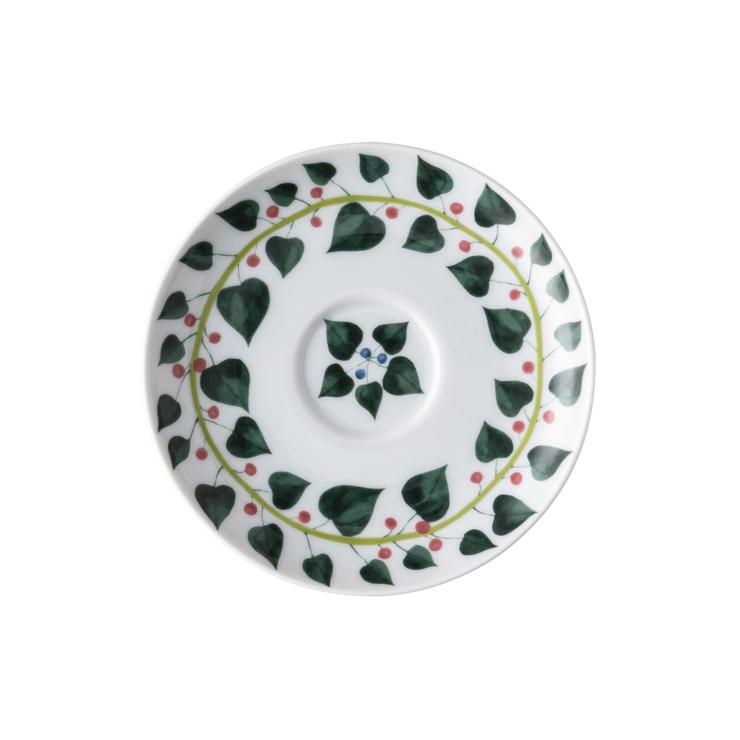 Rosenthal Magic Garden Foliage Espresso Dish 12Cm