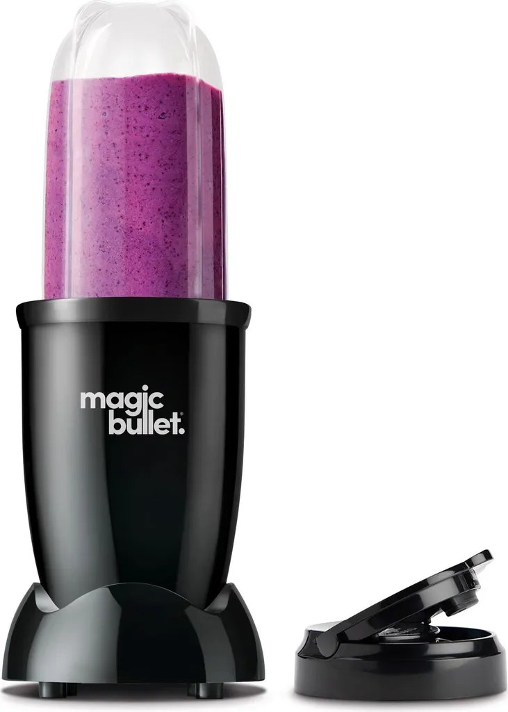 NutriBullet MagicBullet Stand Mixer 200 W – 560 ml – Black – Includes 1 BPA-free water bottle