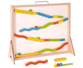 Maglab magnetic marble run in a case