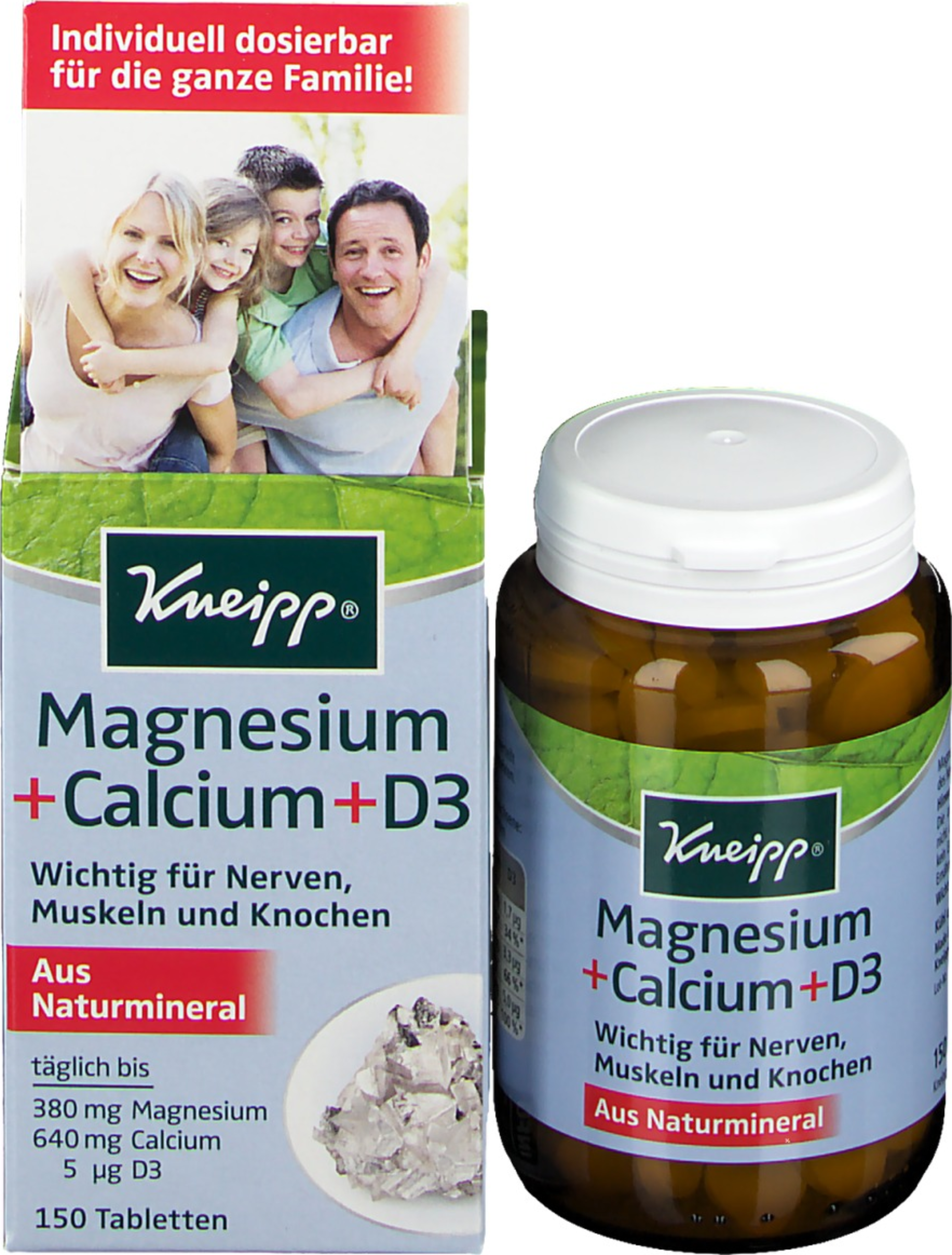 Kneipp Magnesium + calcium + D3