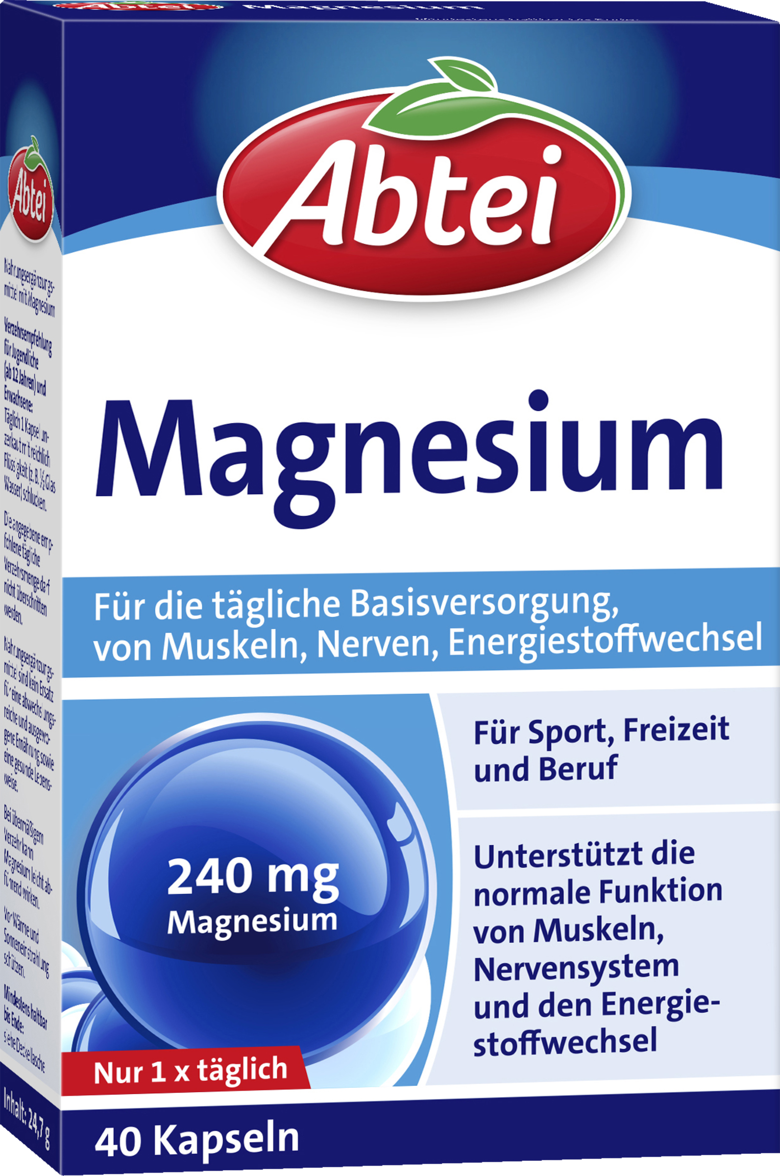 Abtei Magnesium capsules