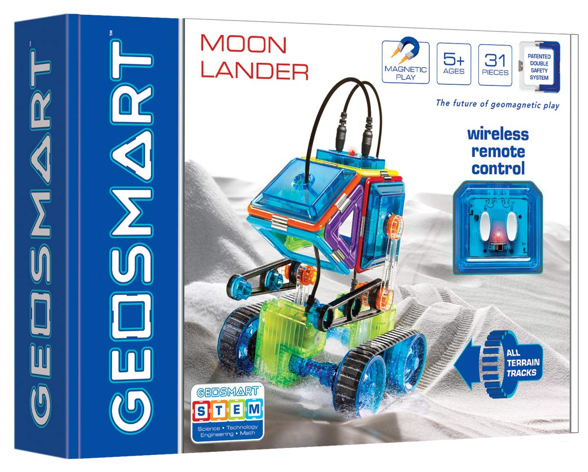 Geosmart Magnetic Shapes Moon Lander