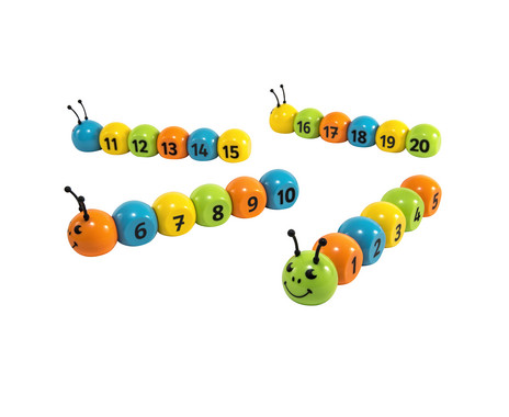 Magnetic number caterpillar