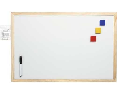 Bi-Office Magnetic board that can be written on, white, 40x60 cm