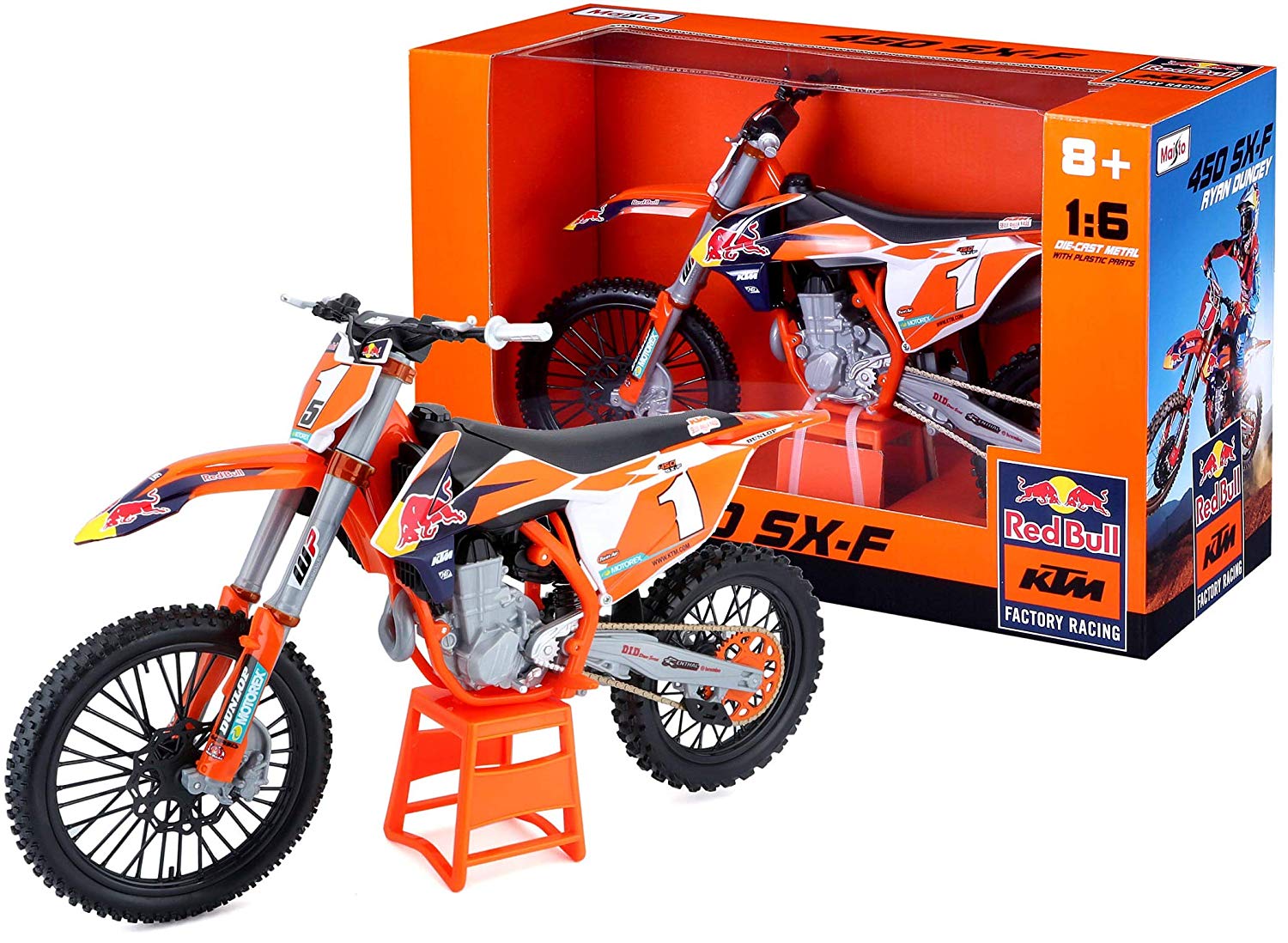 Maisto 1:6 Ktm Supercross Red Bull