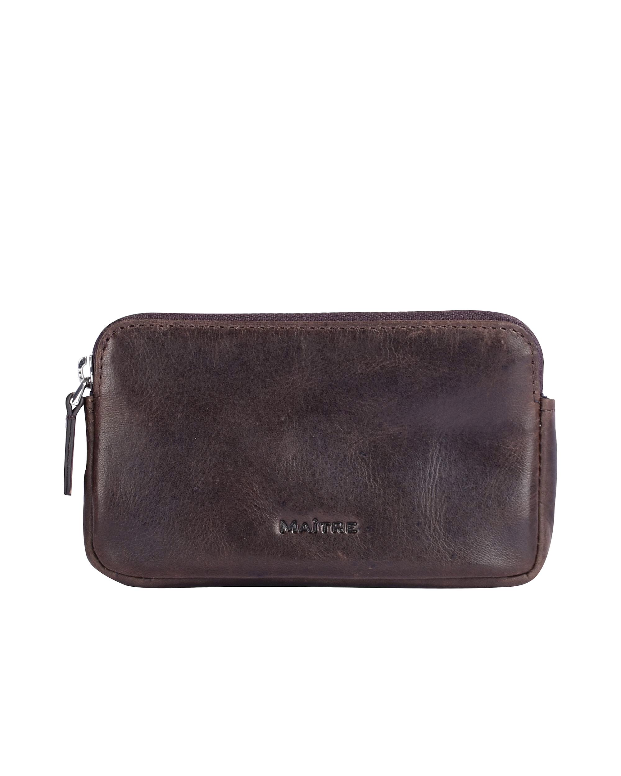 Maître case key case Birkheim Sigwulf with RFID protection Dunkelbraun