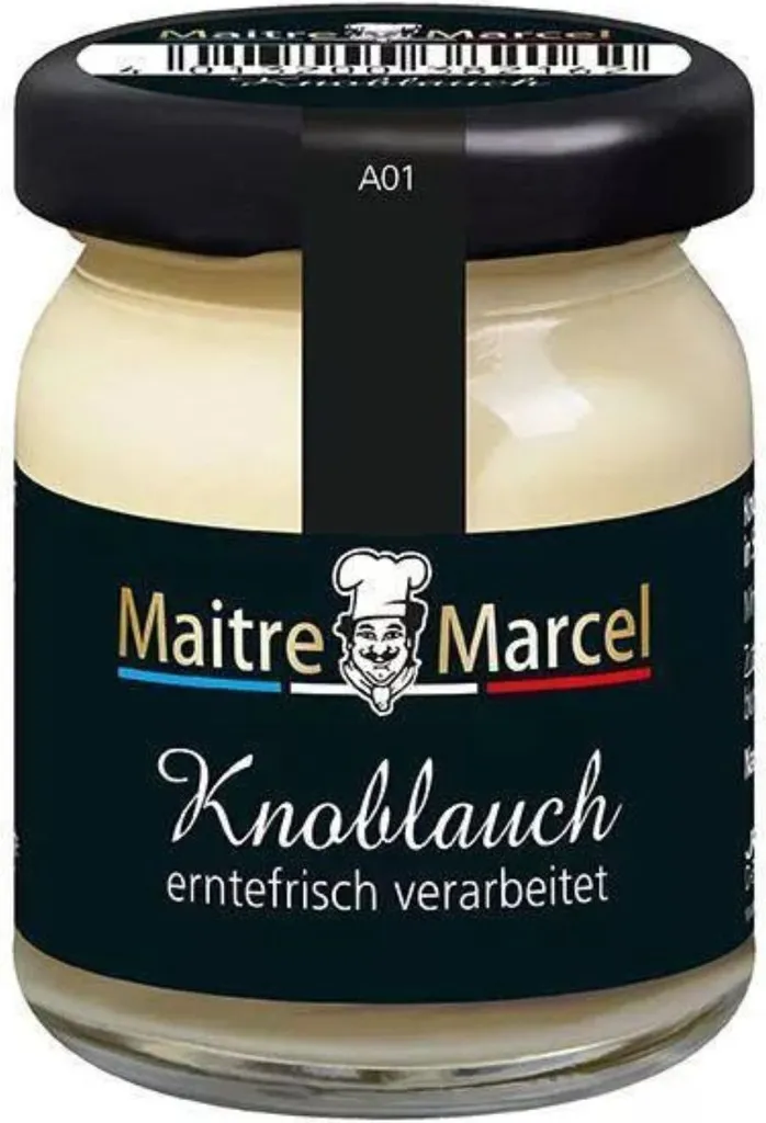 Maitre Marcel garlic in sunflower oil, 50g