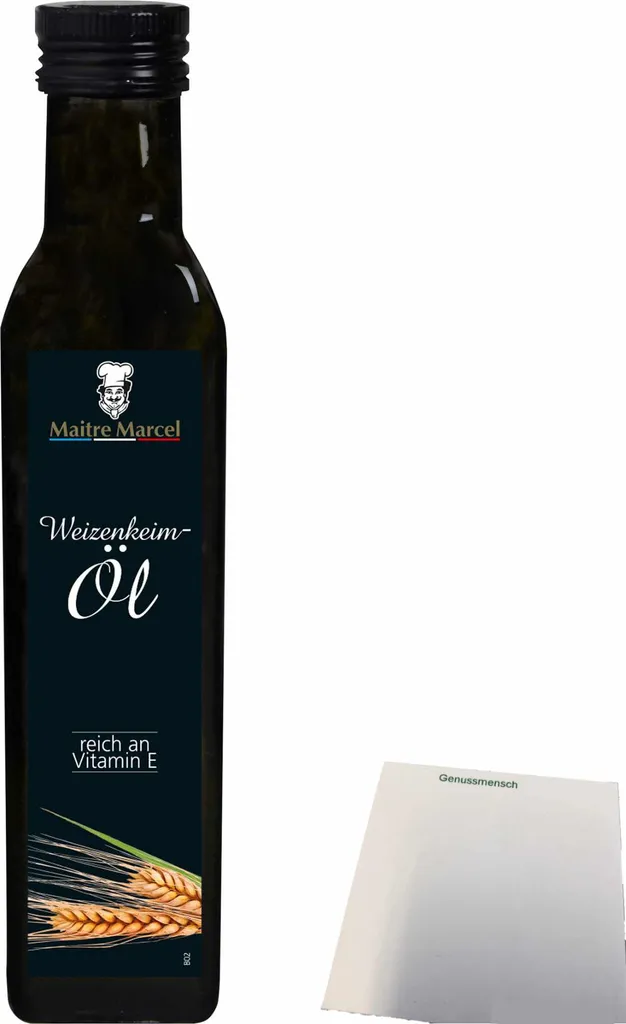 Maitre Marcel Wheat Germ Oil (250ml bottle) + usy Block