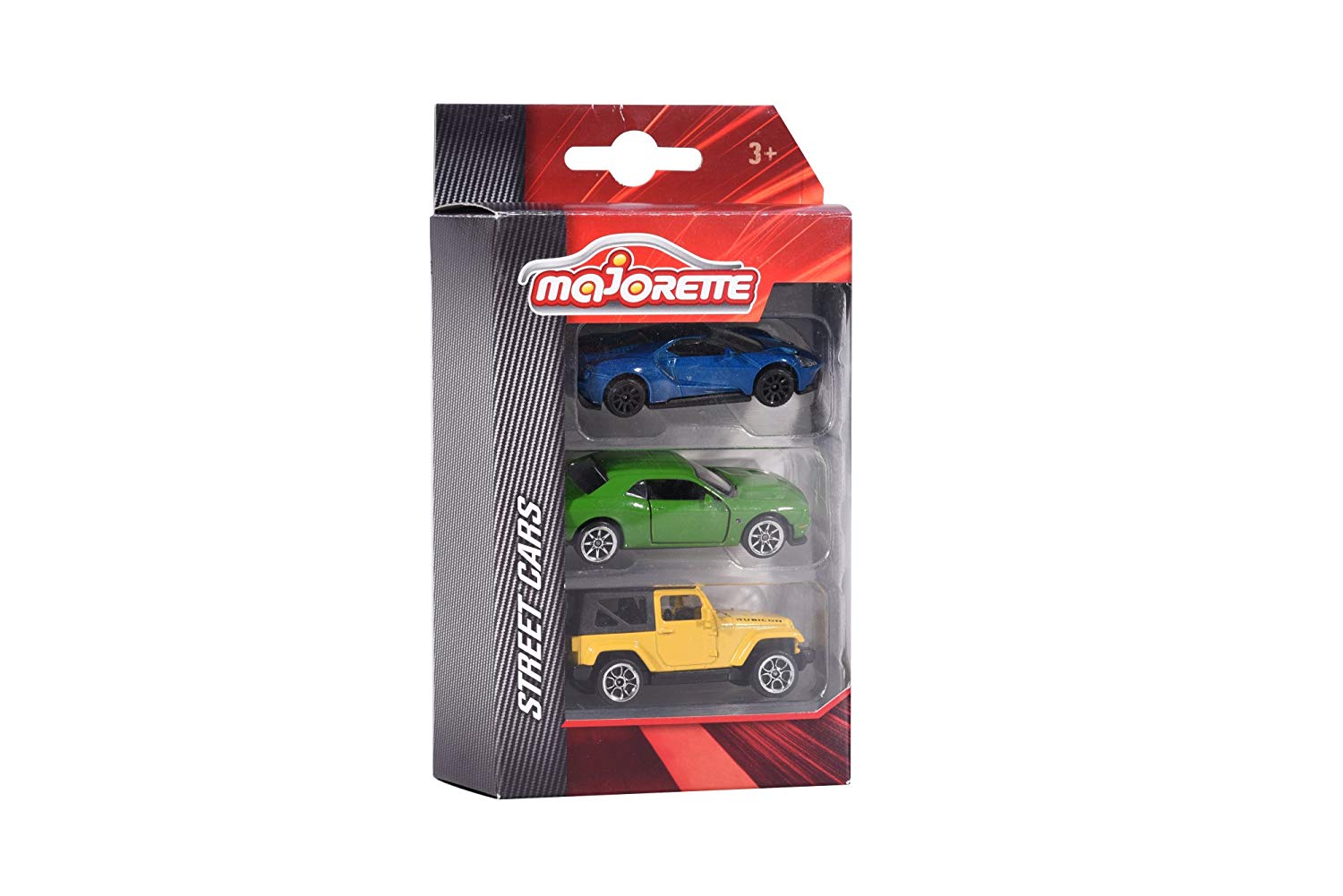 Majorette 212052270Q06 Sreet Cars Set, 3 Pieces