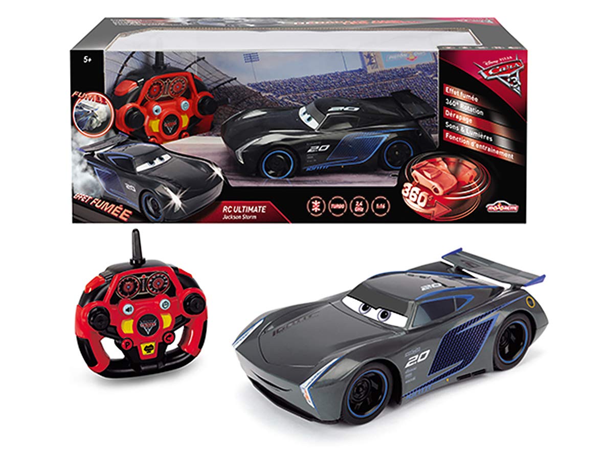 Majorette Cars 3 Rc 1/16 Jackson Storm Voiture 7/213086007 Black