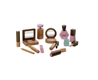 Wooden makeup set