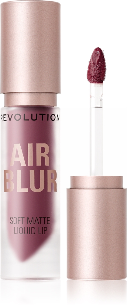 Makeup Revolution Air Blur Liquid Lipstick lightweight, matte liquid lipstick Farbton Black Cherry 3,5 ml