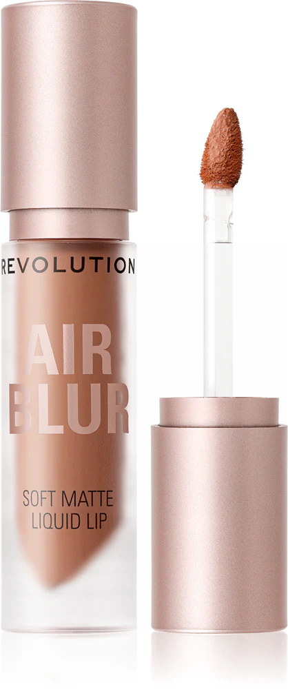Makeup Revolution Air Blur Liquid Lipstick lightweight, matte liquid lipstick Farbton Natural 3,5 ml