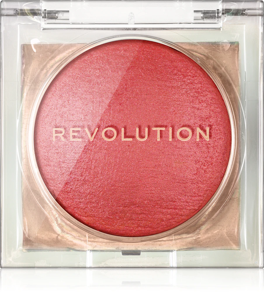 Makeup Revolution Beam Bright Blush Rouge for radiant skin Farbton Peach Pop 2,8 g