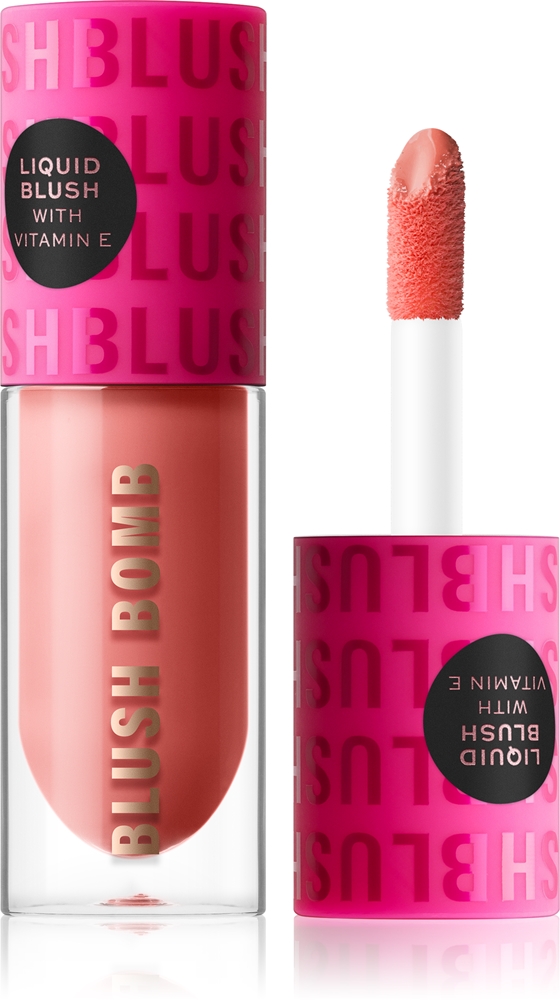 Makeup Revolution Blush Bomb cream blusher Farbton Glam Orange 4,6 ml
