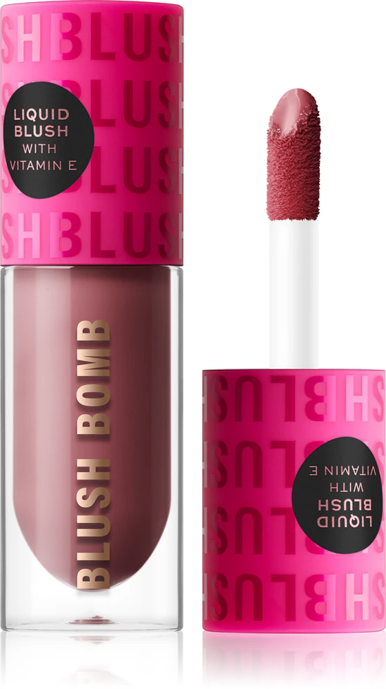 Makeup Revolution Blush Bomb cream blusher Farbton Rose Lust 4,6 ml
