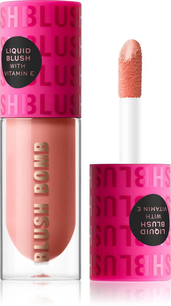 Makeup Revolution Blush Bomb cream blusher Farbton Peach Filter 4,6 ml