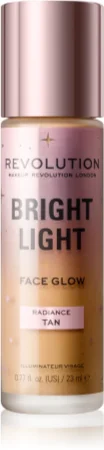Makeup Revolution Bright Light brightening tint fluid Farbton Radiance Tan 23 ml