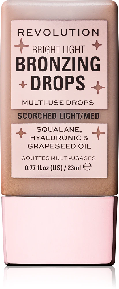 Makeup Revolution Bright Light Bronzing Drops liquid bronzer Farbton Bronze Scorched 23 ml
